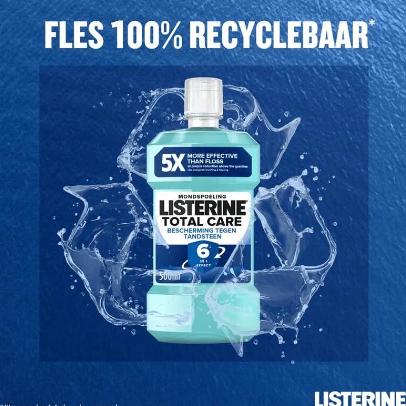 Listerine ® Total Care Bescherming Tegen Tandsteen Mondspoeling - 500ML