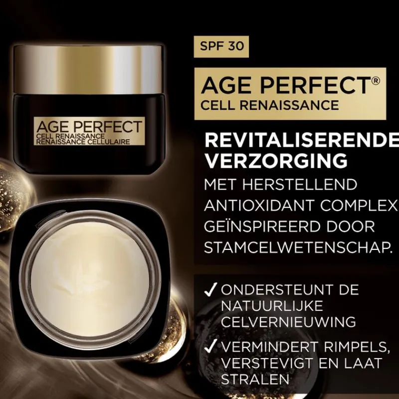 L'Oréal Paris Age Perfect Cell Renaissance SPF30 Dagcrème 50 ML