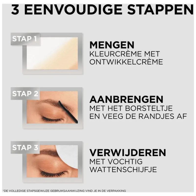 L'Oréal Paris Brow Color wenkbrauwverf 1.0 30ML