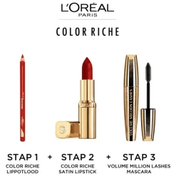 L'Oréal Paris Color Riche Satin 163 Orange Maqique Oranje Lippenstift 4,5 GR