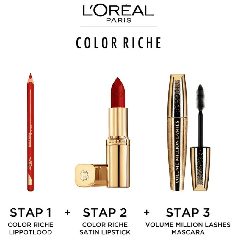 L'Oréal Paris Color Riche Satin Lipstick 453 Rose Crème 4,5 GR