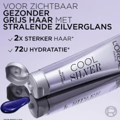 L'Oréal Paris Cool Silver Revitaliserende Zilververzorging Parelmoer Wit