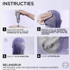 L'Oréal Paris Cool Silver Revitaliserende Zilververzorging Parelmoer Wit