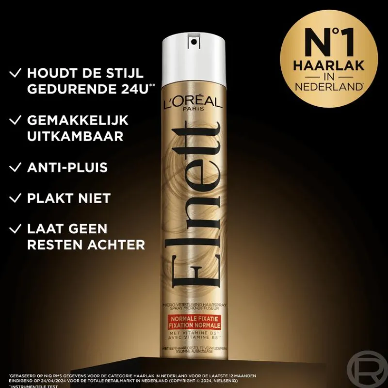 L'Oréal Paris Elnett Satin Haarspray Mini 75 ML