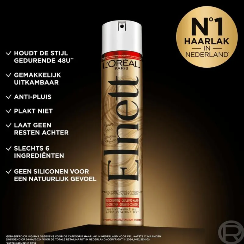 L'Oréal Paris Elnett Satin Kleurbescherming Haarspray