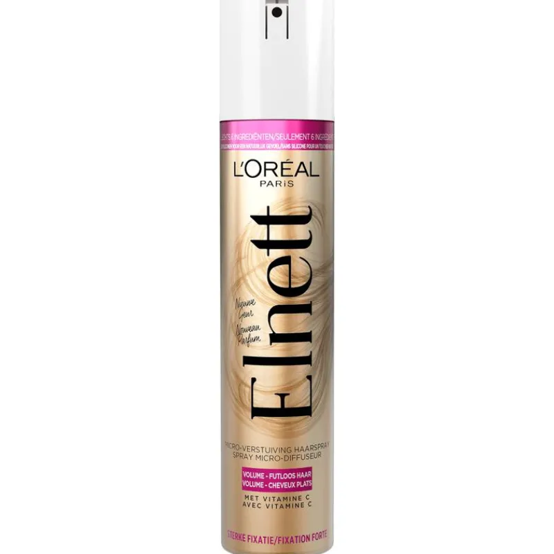 L'Oréal Paris Elnett Satin Volume Haarspray Extra Sterk 200 ML