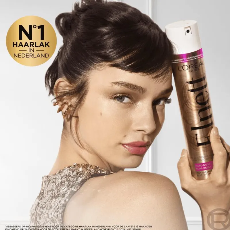 L'Oréal Paris Elnett Satin Volume Haarspray Extra Sterk 200 ML