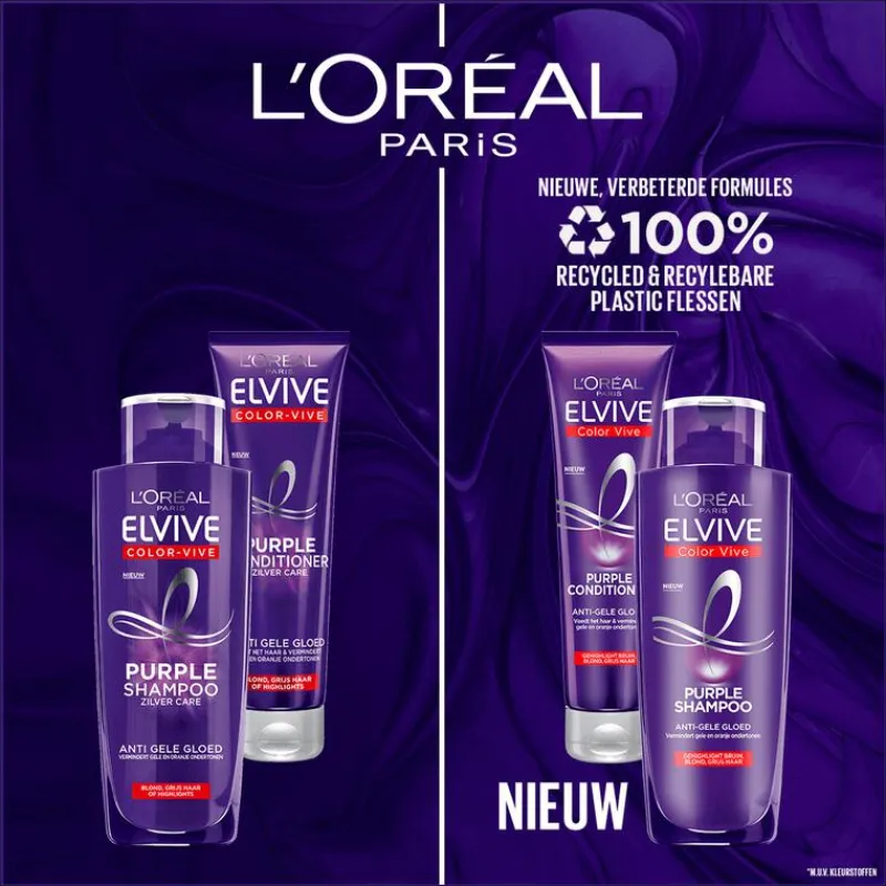 L'Oréal Paris Elvive Colour Protect Purple Conditioner 150 ML