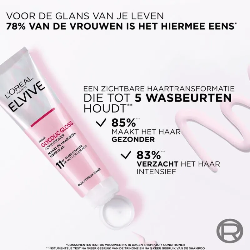 L'Oréal Paris Elvive Glycolic Gloss Conditioner 150 ML