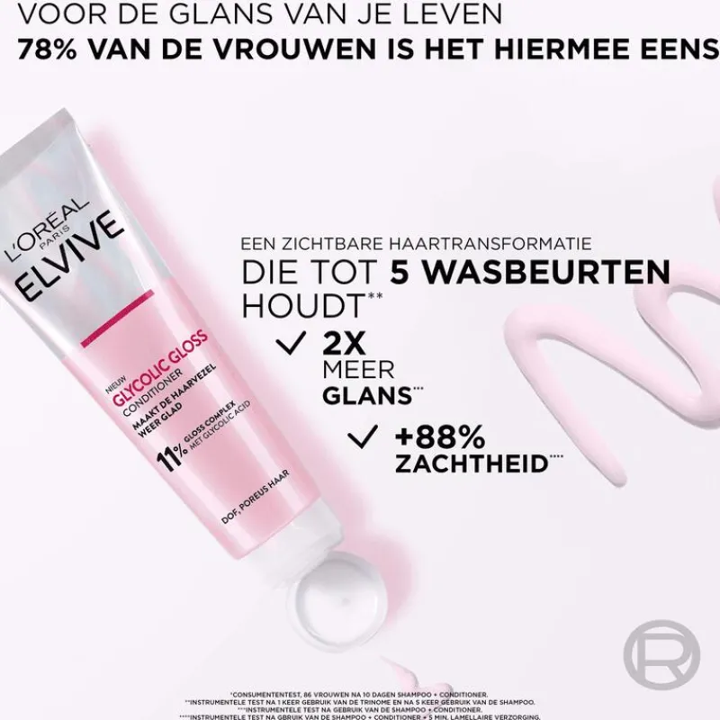 L'Oréal Paris Elvive Glycolic Gloss Conditioner 150 ML