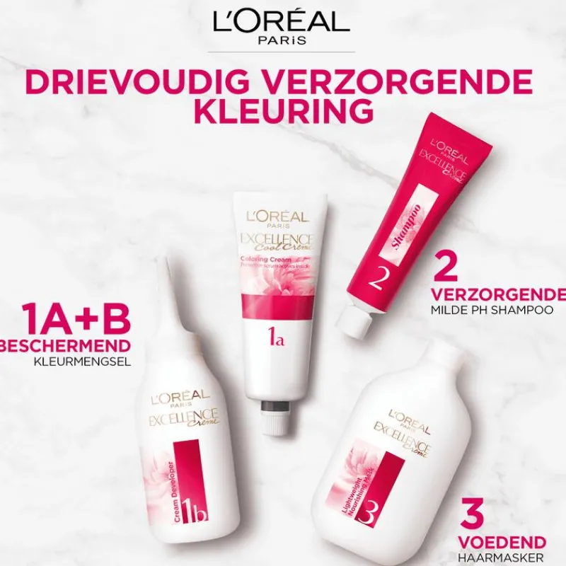 L'Oréal Paris Excellence Creme Permanente Haarverf 9.1