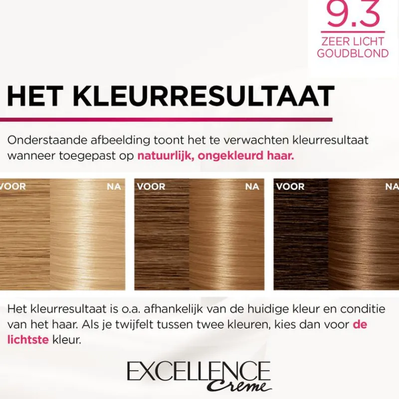 L'Oréal Paris Excellence Crème Verzorgende Crèmekleuring