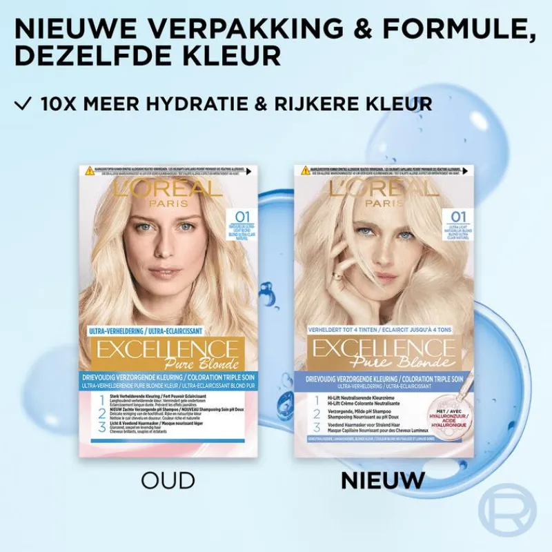 L'Oréal Paris Excellence Crème Verzorgende Crèmekleuring