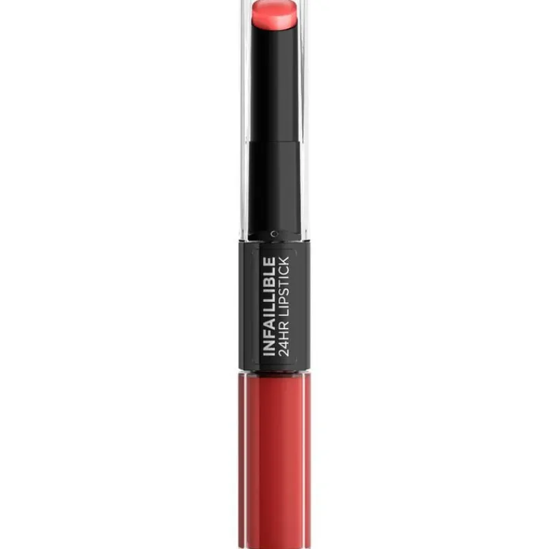 L'Oréal Paris Infaillible Lipstick 24H 2-Steps 435 Fearless Corail