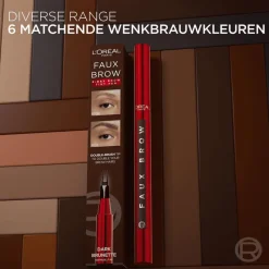 L'Oréal Paris Infallible Faux Brow Dark Brunette Wenkbrauwpotlood