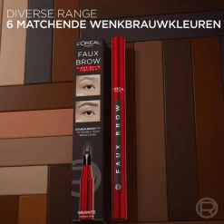 L'Oréal Paris Infallible Faux Brow Granite Wenkbrauwpotlood