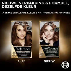 L'Oréal Paris Preference Permanente Haarverf 5.25 Antigua Ijzig