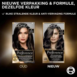 L'Oréal Paris Préférence 3 Donkerbruin Haarverf