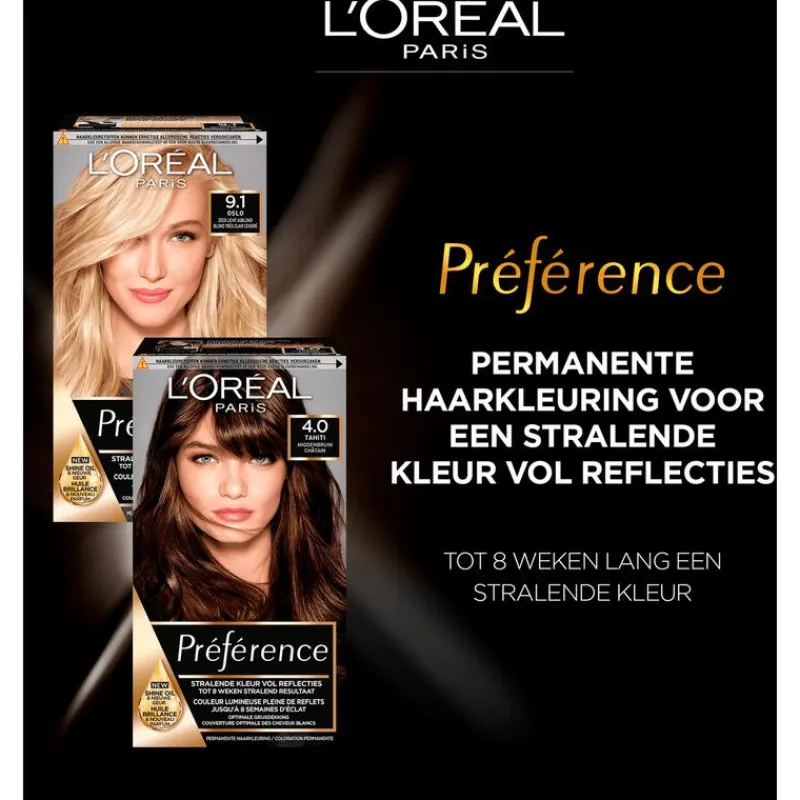 L'Oréal Paris Préférence 3 Donkerbruin Haarverf
