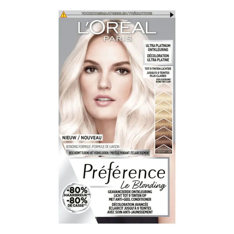 L'Oréal Paris Préférence Le Blonding Ultra Platinum Ontkleuring