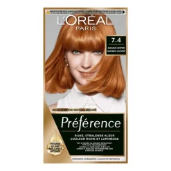 L'Oréal Paris Préférence Permanente Haarkleuring 7.4 Mango