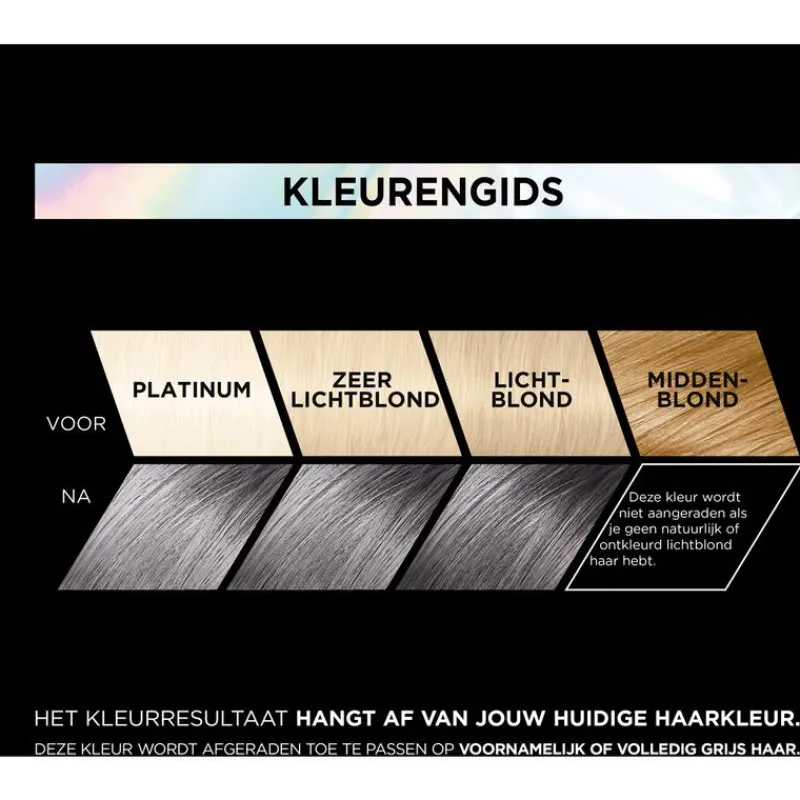 L'Oréal Paris Préférence Vivids Permanente Haarverf 9.11 Smokey Grey