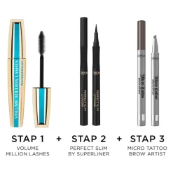 L'Oréal Paris Volume Million Lashes Mascara Classic Zwart Waterproof