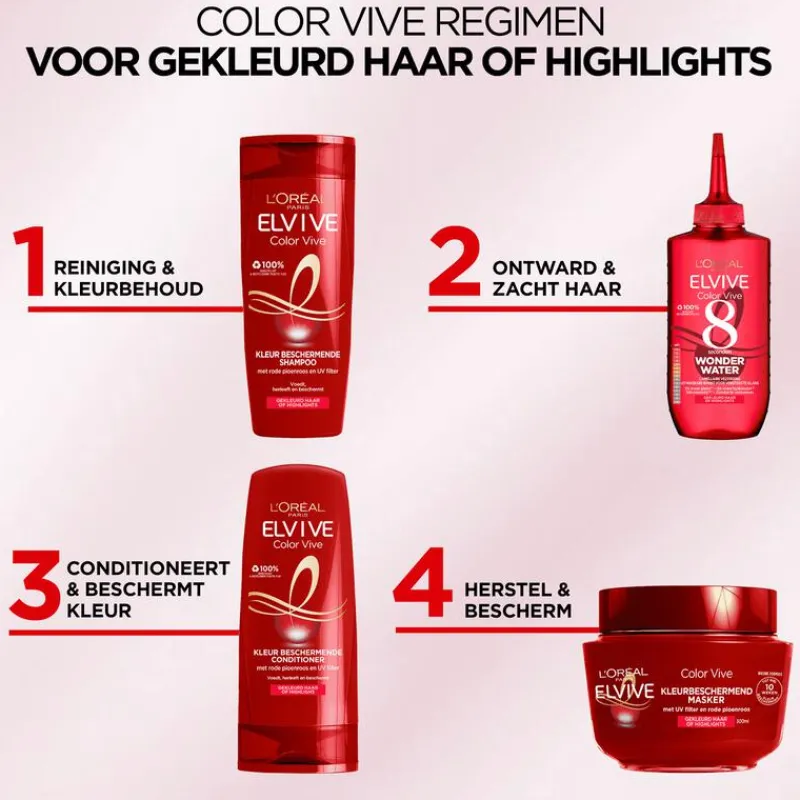 L'Oréal Paris L'Oreal Paris Elvive Color Vive Kleurbeschermende Conditioner 90 ML