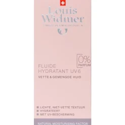 Louis Widmer Fluide Hydratant UV 6 Zonder Parfum 50 ML