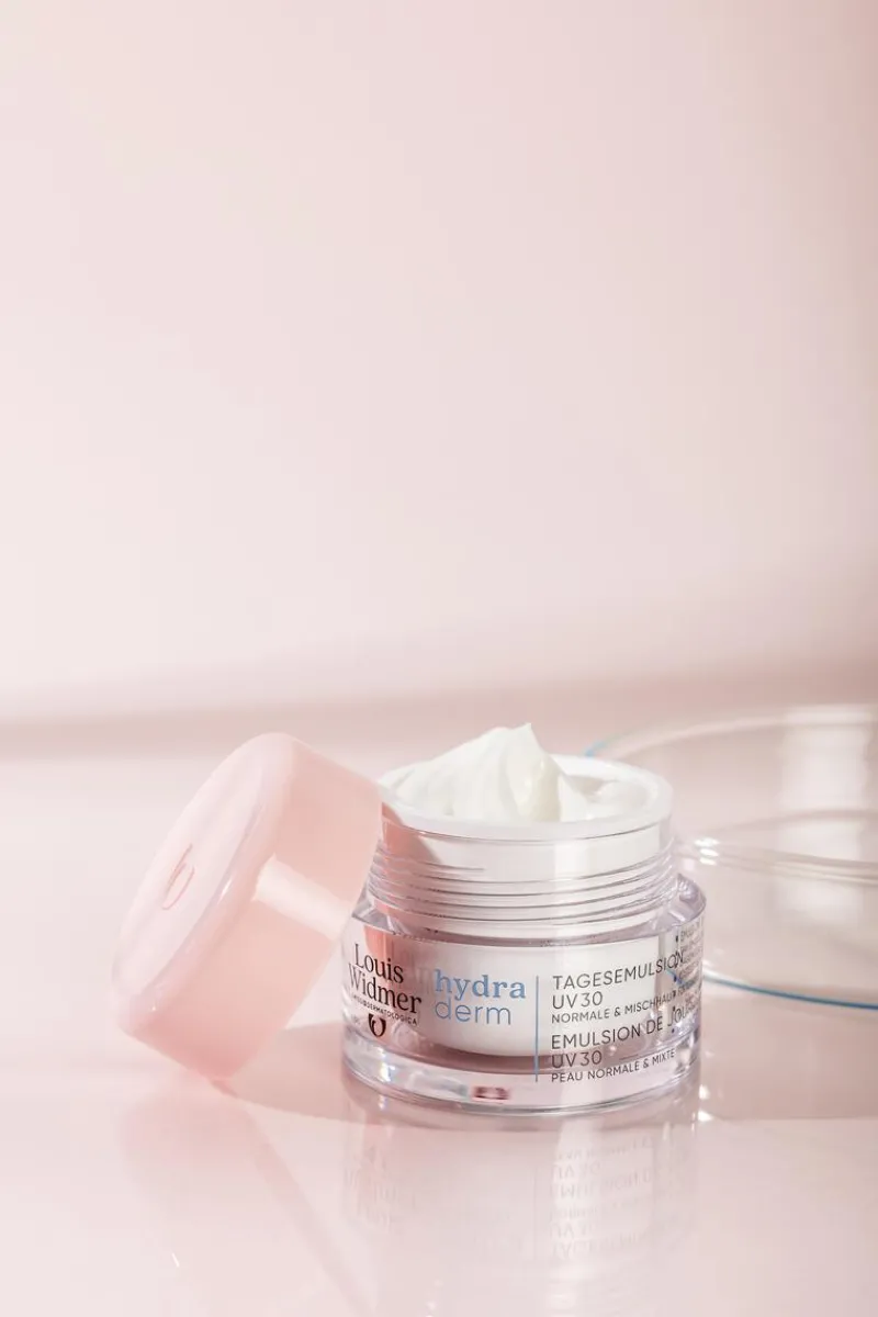 Louis Widmer Hydraderm Dagemulsie UV SPF30 Zonder Parfum 50 ML
