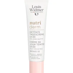 Louis Widmer Nutriderm Getinte Dagcrème UV SPF20 Bronze 02 Zonder Parfum 30 ML