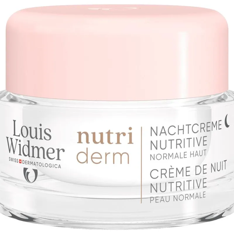 Louis Widmer Nutriderm Nachtcrème Nutritive Licht Geparfumeerd 50 ML