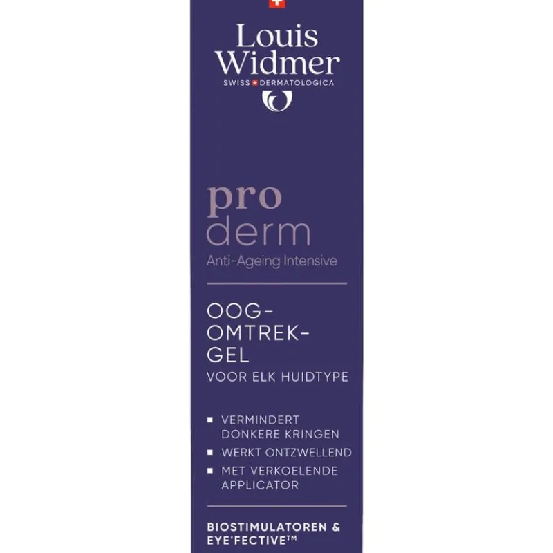 Louis Widmer Proderm Oogomtrekgel Licht Geparfumeerd 15 ML