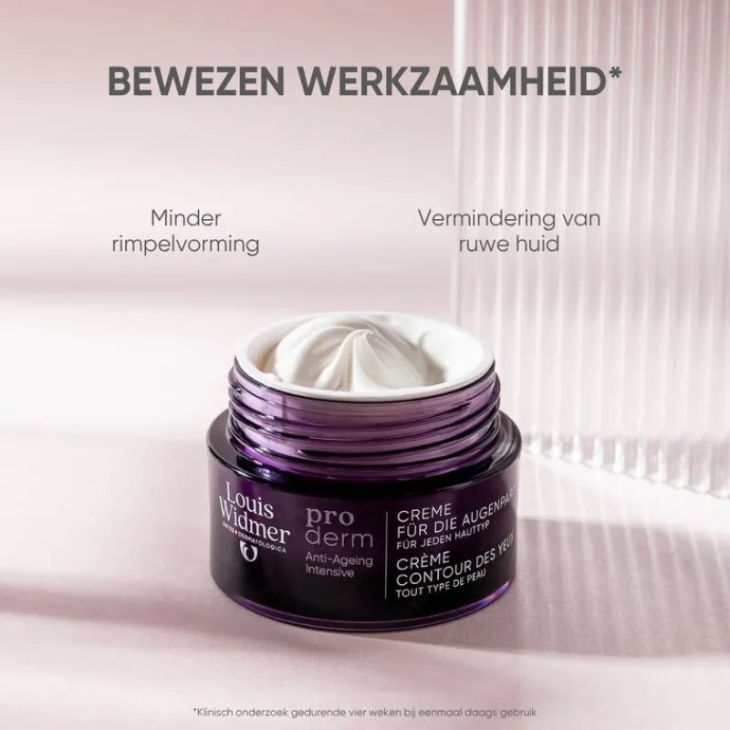 Louis Widmer Proderm Oogomtrekcrème Zonder Parfum 30 ML