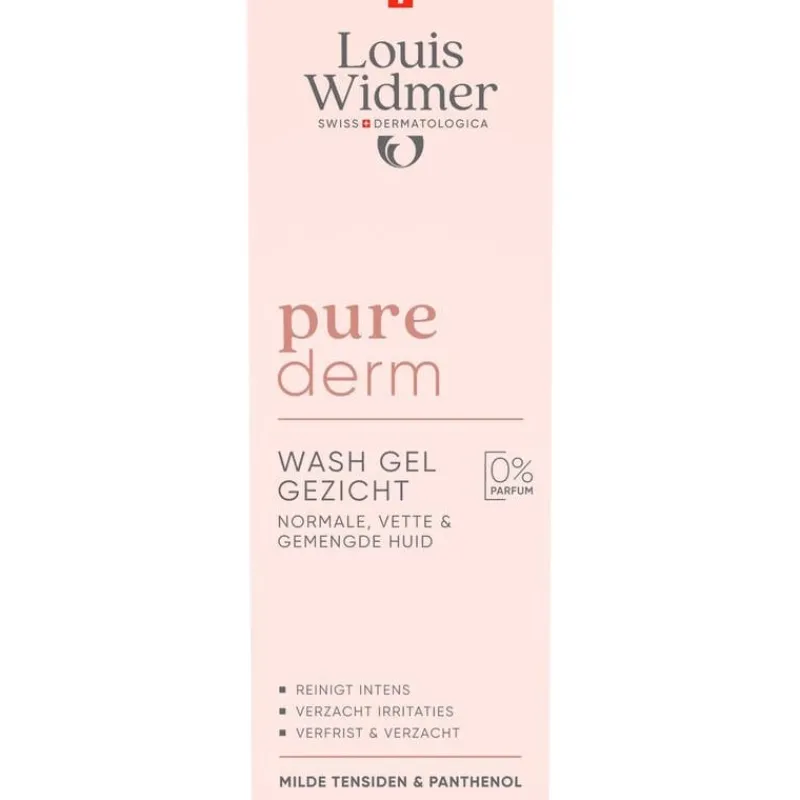 Louis Widmer Purederm Gezichtsgel Zonder Pafum 125 ML