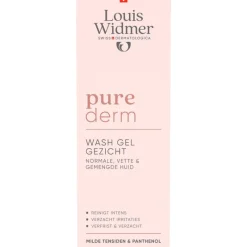 Louis Widmer Purederm Gezichtsgel Met Parfum 125 ML