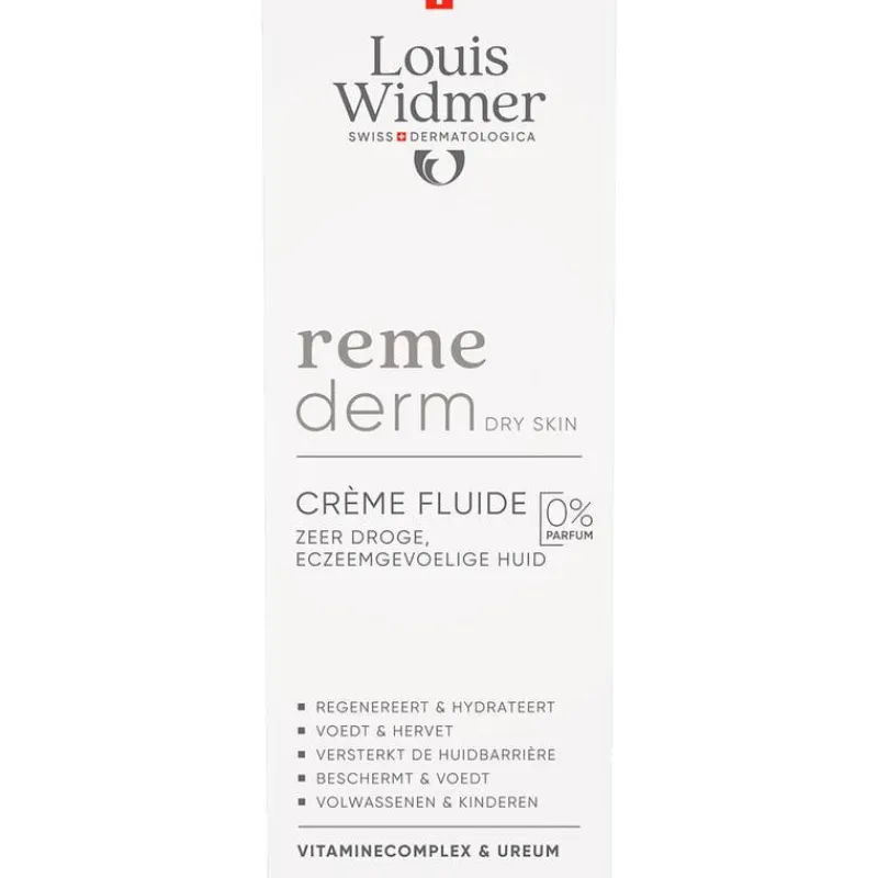 Louis Widmer Remederm Crème Fluide Zonder Parfum 200 ML