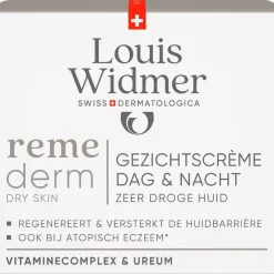 Louis Widmer Remederm Dry Skin Gezichtscrème Licht Geparfumeerd 50 ML