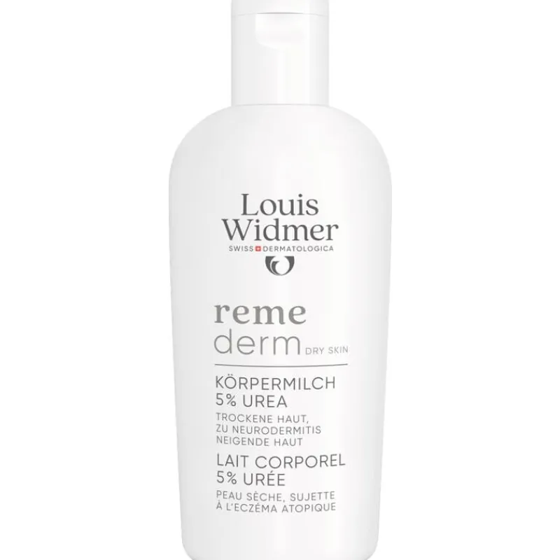 Louis Widmer Remederm Lichaamsmelk 5 % Ureum Zonder Parfum 200ML