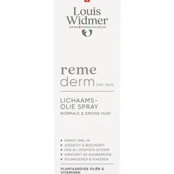 Louis Widmer Remederm Lichaamsolie Spray 150 ML