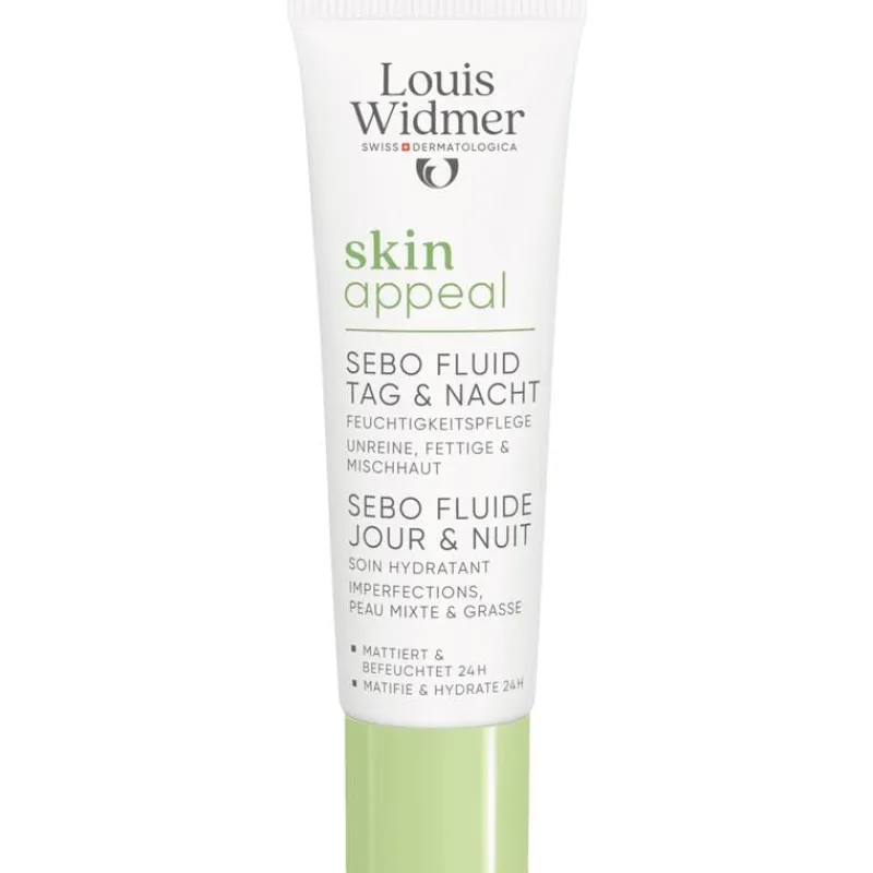 Louis Widmer Skin Appeal Sebo Fluid Zonder Parfum 30 ML