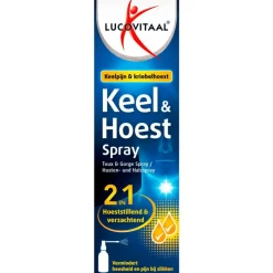 Lucovitaal Keel & Hoest Spray 20 ML