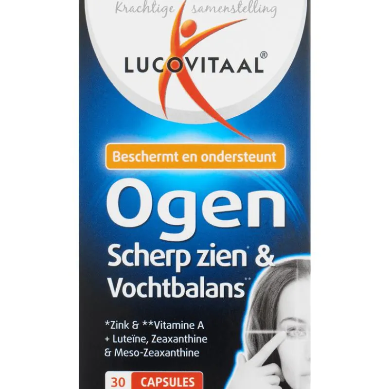 Lucovitaal Ogen, Scherp Zien & Vochtbalans Capsules