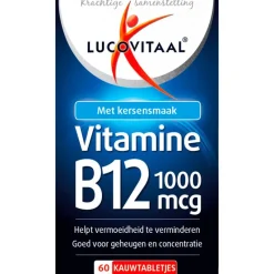 Lucovitaal Vitamine B12 Kauwtabletjes