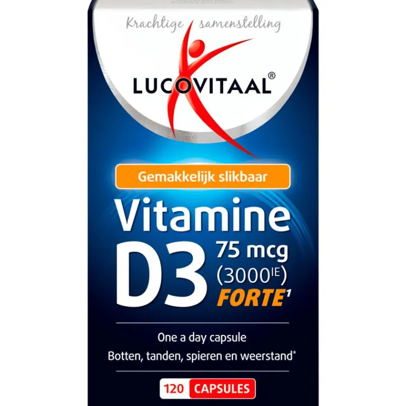 Lucovitaal Vitamine D3 75mcg 120 stuks