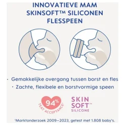 MAM Flesspeen Maat X2 stuks