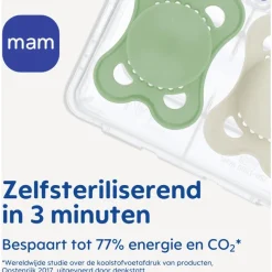 MAM Original Fopspenen Night 0-6 maanden Uni 2 stuks