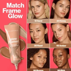 Max Factor Glow Framer bronzer en highlighter - Bruin -