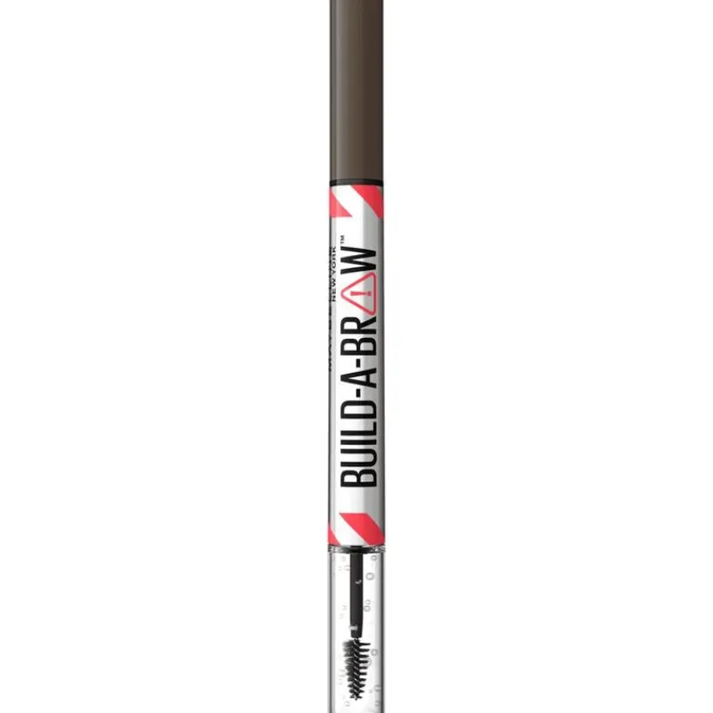 Maybelline New York BUILD A BROW Wenkbrauwpen/fixeergel 262 Black Brown
