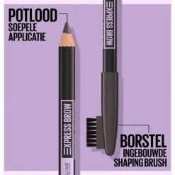 Maybelline New York Express Brow Shaping Pencil 02 e